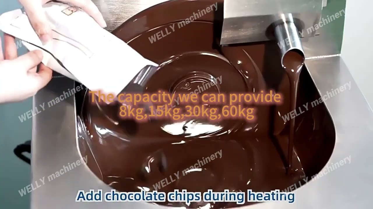 Chocolate melting machine