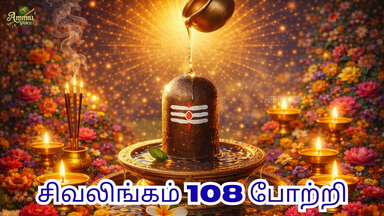 ஓம் சிவ லிங்கமே போற்றி” | Maha Shivaratri 2026 | 108 Lingam Potri