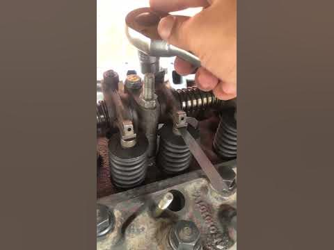 Setting valve clearance complete video on the channel - YouTube