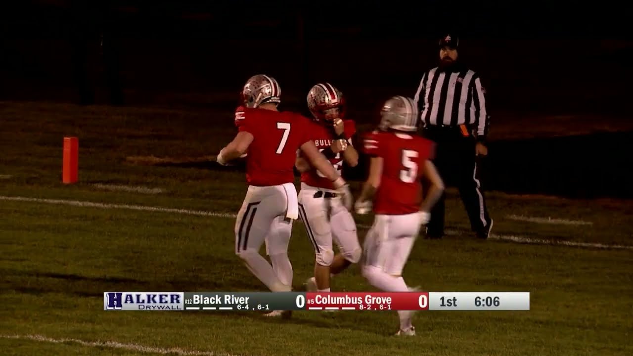 Black River vs Columbus Grove Football 10/28/2022 YouTube