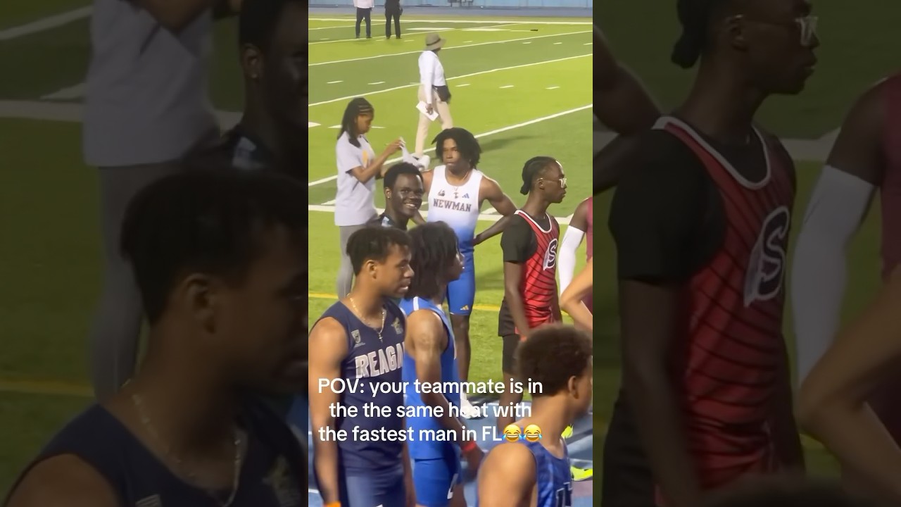 Bro couldn’t believe it. Track in Florida is DIFFERENT 😳🔥 