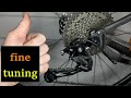 rear derailleur Hi Lo &amp; Barrell Adjuster (I try)