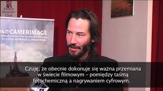 2010 Keanu Reeves in Poland / Plus Camerimage