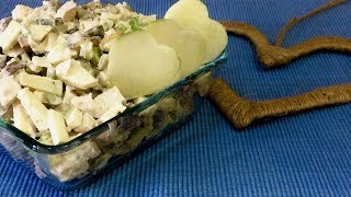 Салат "Юбилейный". Понравится вашим гостям. Рецепты салатов. Салат "Юбилейный". Понравится вашим гостям. Рецепты салатов.