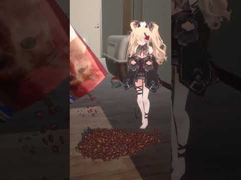 【 #varkshorts 】餌の量、魔王も流石に困惑【 #vtuber 】