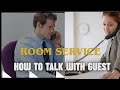 How to take Room service order? English speaking Conversations in Hotels & Restaurants #hospitality