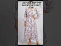 Lilac Floral Wrap-Style Maxi Dress with Bishop Sleeves | #dress #womensclothing #youtubeshorts #yt