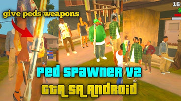 Ped Spawner V2 For GTA SA Android