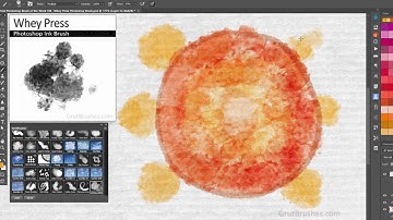 Free Photoshop Brush of the Week #108   "Whey Press"