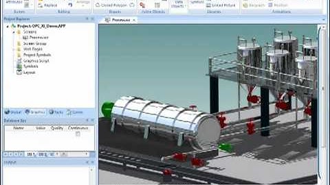 InduSoft Web Studio v7.0 Demonstração OPC Xi