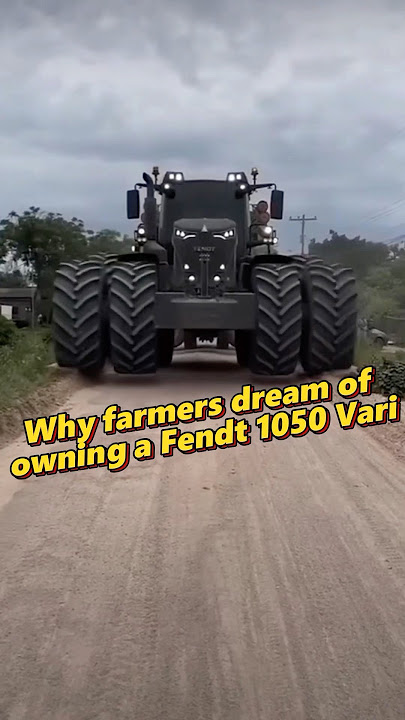 Why farmers dream of owning a Fendt 1050 Vari #mechanical #technology #invention #explore #knowledge