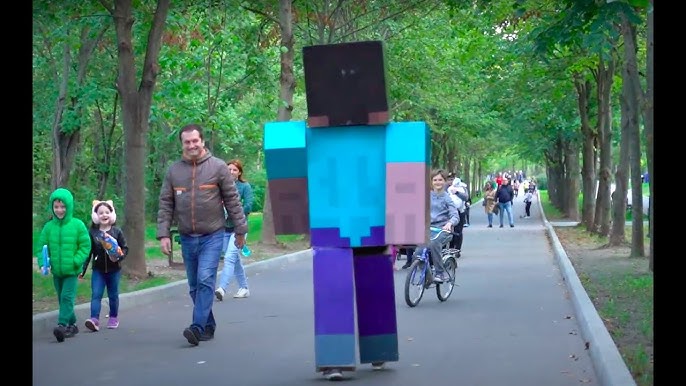 How to make a Minecraft Papercraft Bendable Steve - video Dailymotion