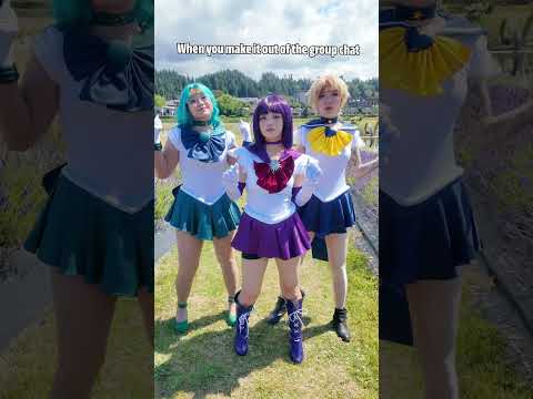 Outer Sailor Scouts! #sailormoon #sailormooncosplay #cosplay #cosplaygirl