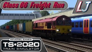 Train Simulator 2020 - Class 66 Freight Run! - London to Queen's Town & Fin (LIVE) screenshot 1