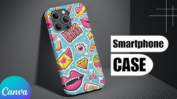 Smartphone Case Design using Canva | Doodle Smartphone Case