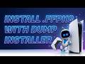 How To Install FFPKG Using Dump Installer