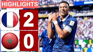 France vs Maroc 2-0 | Extended Highlights & All Goals 2026