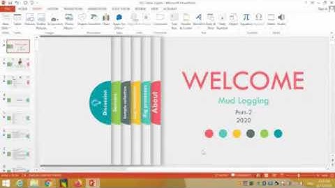 شرح(mud logging (part 2 مع الدكتور أحمد رضوان.