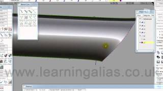 Alias Class A Surfacing - G3 Transition part 2-P64