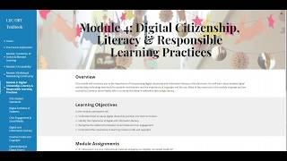 LEC OBT Module 4 Digital Citizenship