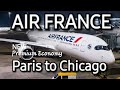 4k60fps air france new premium economy airbus a350 paris cdg  chicago ord  full trip report