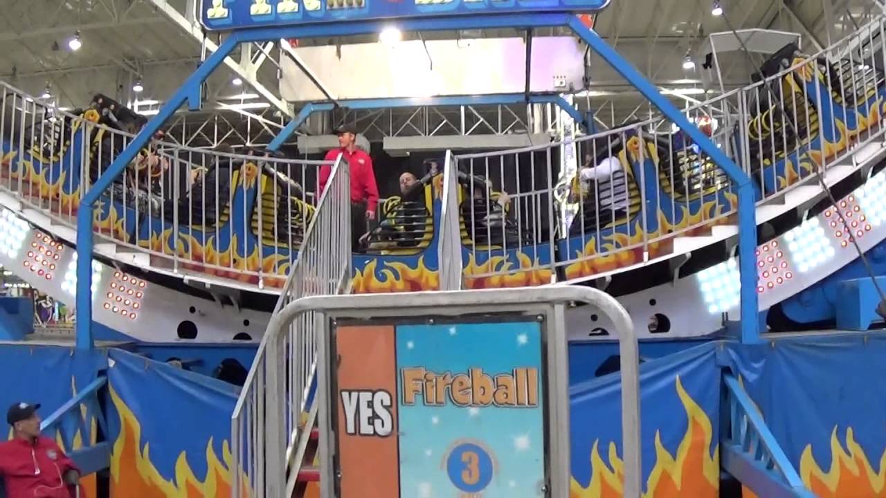 FIREBALL at the ix indoor amusement park YouTube
