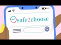 Ni nani safe2choose? Uwasilishaji wa Video