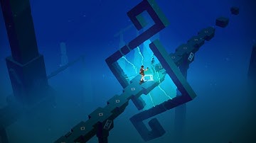 Lara Croft GO - PS4 - Chapter 7 - The Mirror of Spirits: A Special Adventure (Blind)