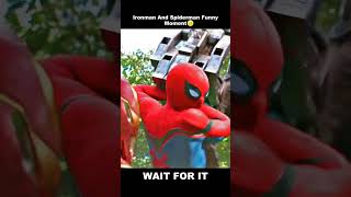Ironman And Spiderman Funny Moment 