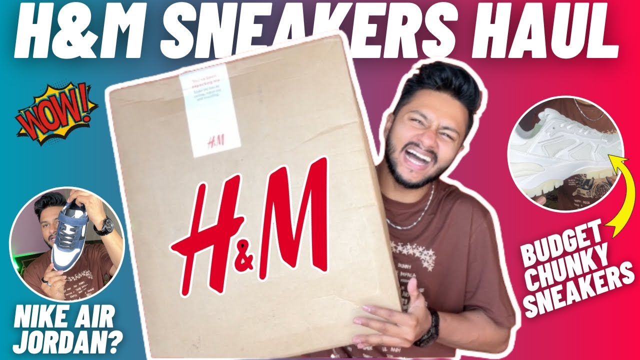 H&M Sneaker/Shoes Under 1000 🤔😱, Best Sneaker For Men, Unboxing Review, h&m shoe