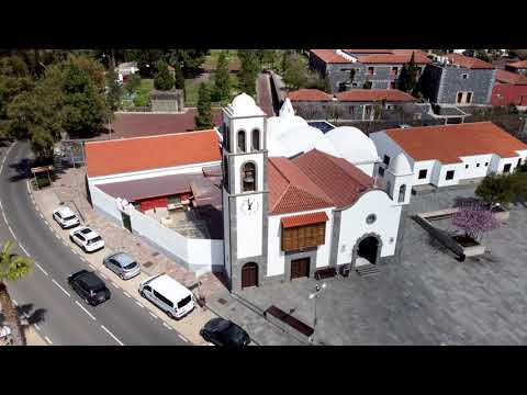 Vista de um drone sobre Santiago del Teide, Tenerife, Espanha: Imagens impressionantes | Vídeo