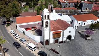 Vista desde un dron sobre Santiago del Teide, Tenerife, España: Imágenes impresionantes