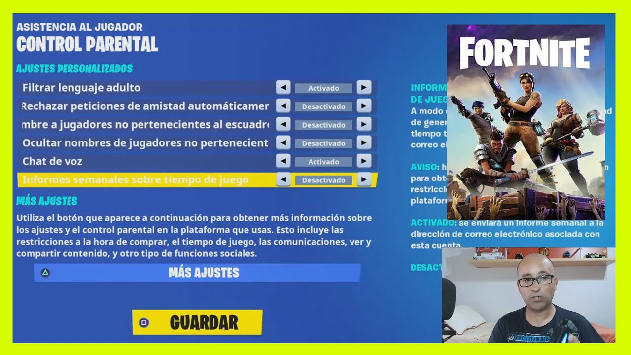 Como desactivar el control parental Como desactivar el control parental