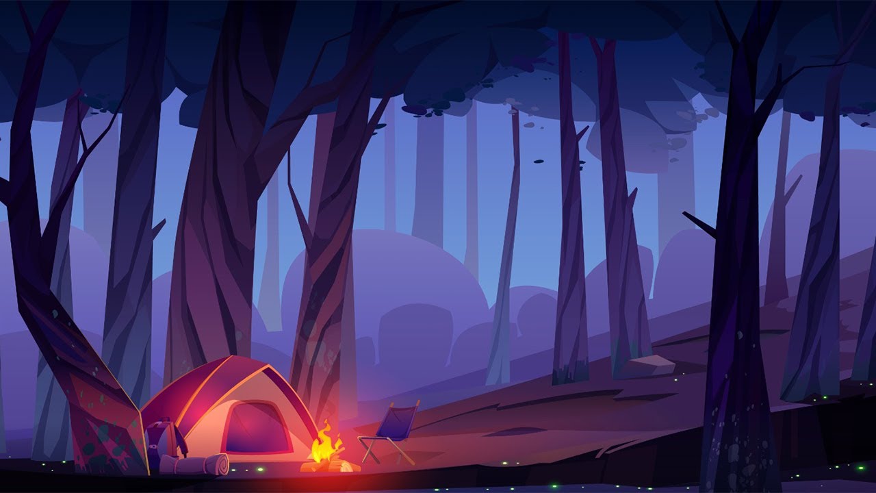 The Harmony of Rain and Thunder in the Woods: A Sound Meditation