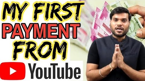 MY FIRST PAYMENT FROM YOUTUBE | मेरी यूट्यूब की पहली कमाई | #a2motivation #Arvind Arora#youtube