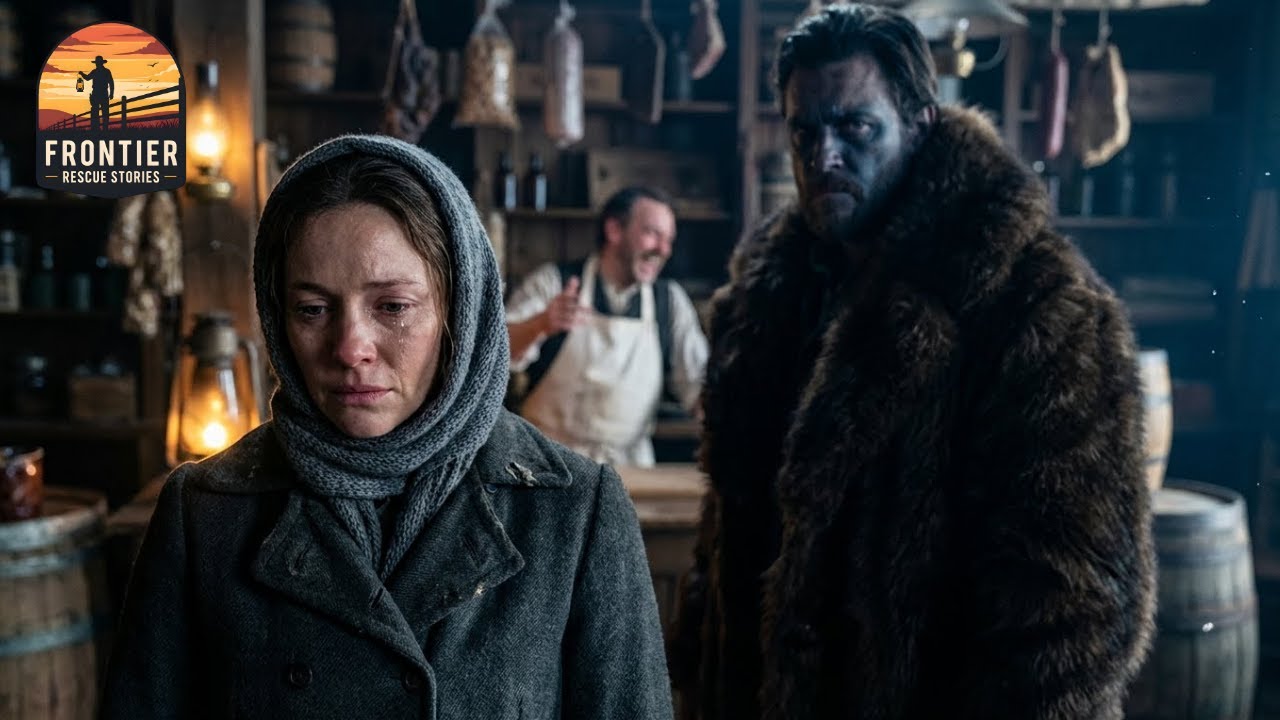 The Shopkeeper Laughed At Her Poverty, But He Didn't See The Mountain Man Watching...