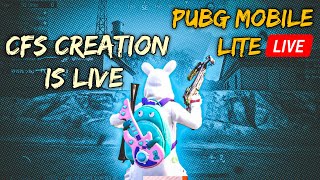 CFS Creation is live Pubg Mobile Lite Coming Soon 🔜🥰