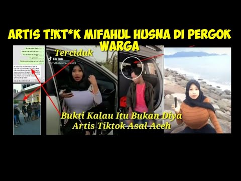 Viral! Artis Tiktik Miftahul Husna Kepergok Warga ll Asal Aceh