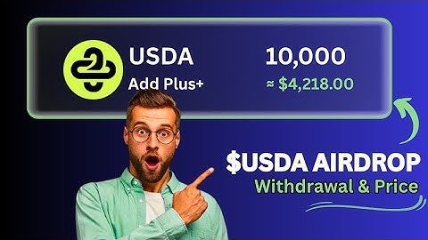 💰 Add Plus ($USDA) Airdrop – Make Your First $1,000 in 2025! 🚀