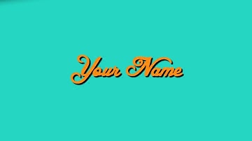 Free 2D Intro #5. Sony Vegas Template