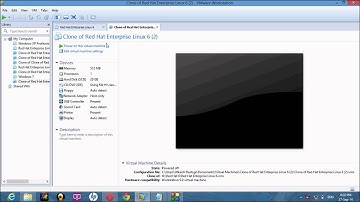 How To Make Clone in VMWare  of Redhat6
