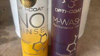 Opti-Coat Onr Vs. M-Wash Hemenway Detailing