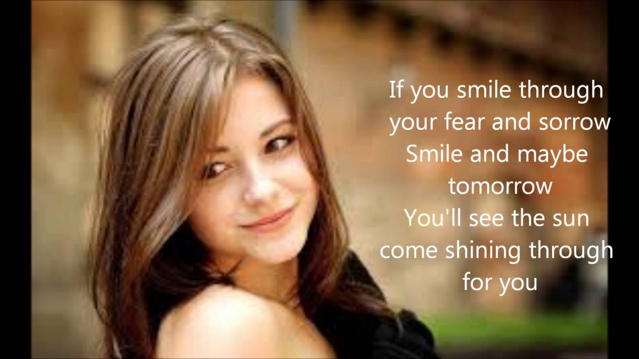 Smile By Nat King Cole (cover) with lyrics YouTube Smile By Nat King Cole (cover) with lyrics YouTube