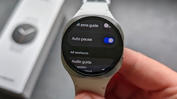 Enable / Disable Auto Pause Workouts on Samsung Galaxy Watch 8