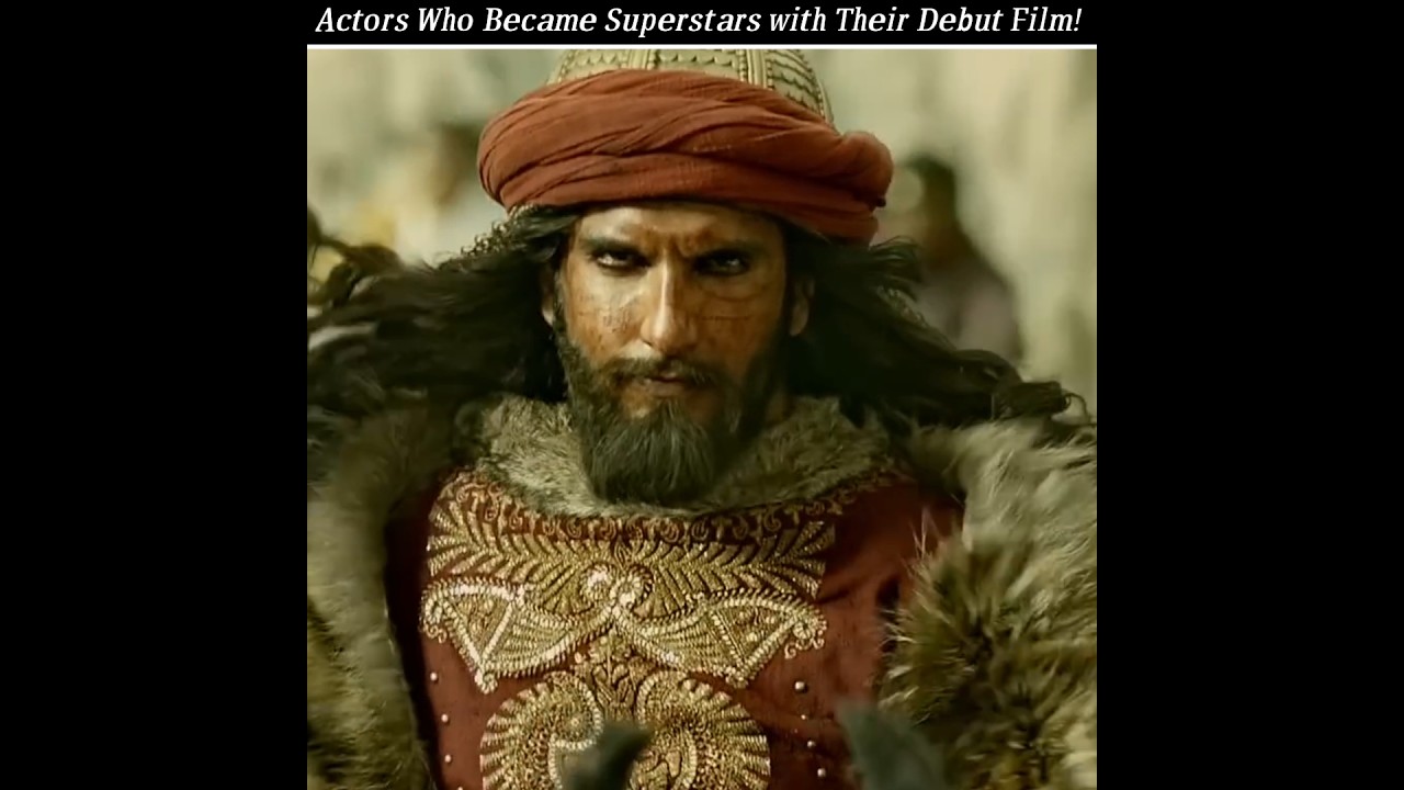 ACTORS WHO BECAME SUPERSTARS WITH THEIR DEBUT FILM! 