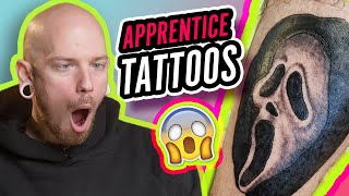 APPRENTICE TATTOOS #6 | Tattoo Critiques | Pony Lawson