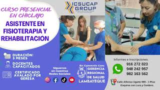 Curso Presencial - Asistente En Fisioterapia Y Rehabilitación - Icsucap - Prodesa.
