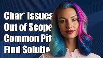 Understanding char* Out of Scope Issues in C/C++: Common Pitfalls and Solutions