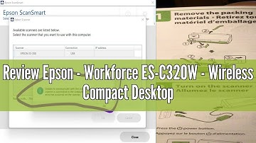 Review Epson - Workforce ES-C320W - Wireless Compact Desktop Document Scanner - 2-Sided Scanning and