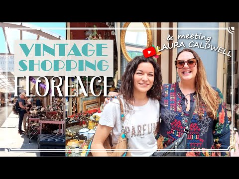 Video: Einkaufsmöglichkeiten in Florenz, Italien